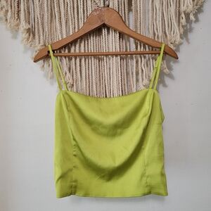 Aritzia Sunday Best Shimmer Satin Camisole